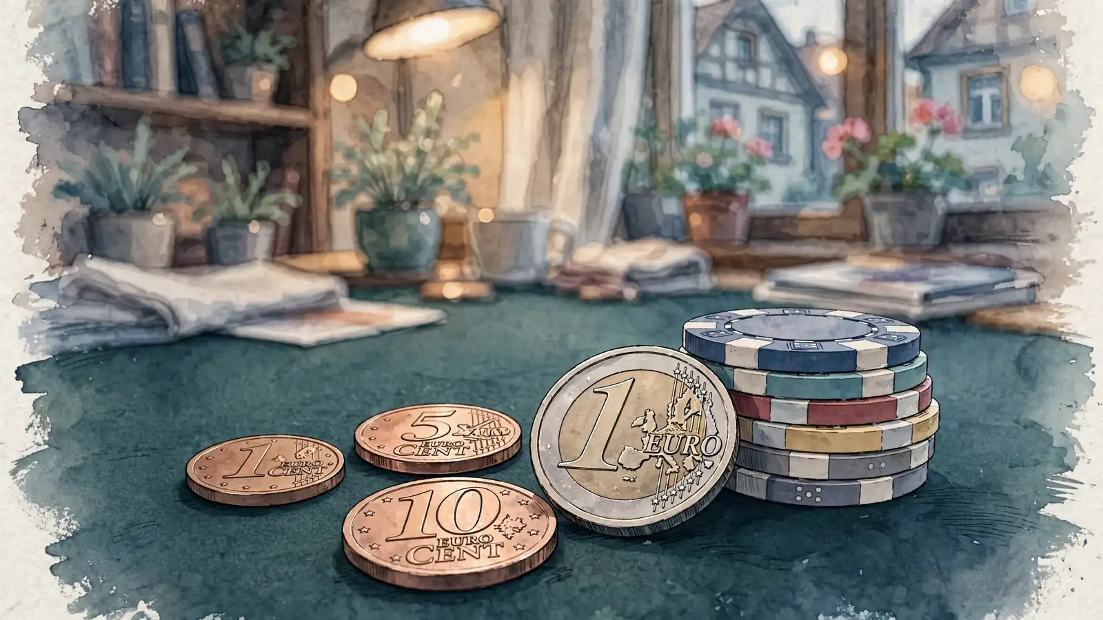 Casino-Spiele mit 1, 5, 10 Cent und 1 Euro Einsatz